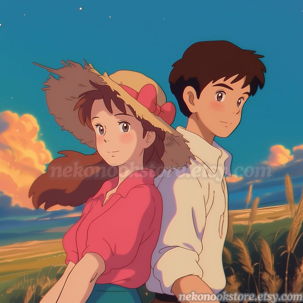 couple ghibli photos